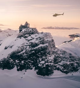 Flug zum/vom Jungfraujoch