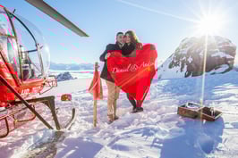 Romantikflug Gletscher ab Lauterbrunnen mit Übernachtung Grand Hotel Spa VICTORIA-JUNGFRAU