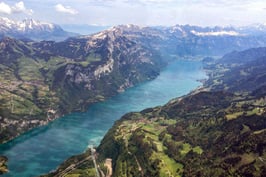 45 Min. Heidiland Rundflug