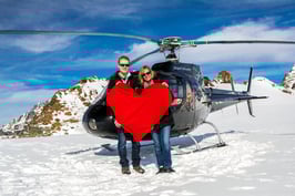 Gletscherflug Hüfifirn