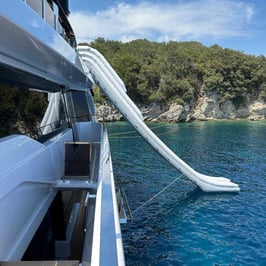 8m Inflatable Yacht Slide by Superyacht Inflatables