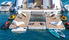 CUSTOM Modular Sea Pool by Superyacht Inflatables