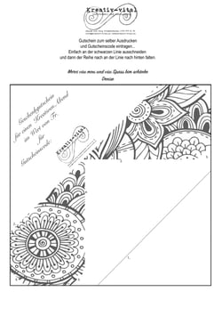 Gutschein Betrag frei wählbar