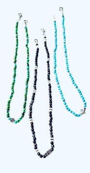 Ketten aus Edelsteinen in 4 mm Perlen