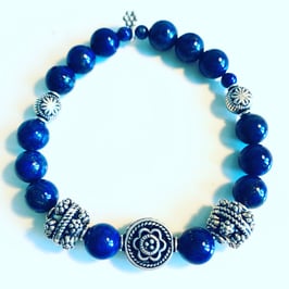 Bracelets Lapislazuli, Dumorit & Achat