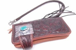 GODANE（ゴダン） カービング サドル レザー ヴィンテージ カラー 長財布 ロングウォレット バイカーズ メンズ spcw725vtgwinesovraytqlpv