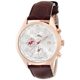 [ハンティングワールド]Hunting world 腕時計 タイムハンター 茶革 替えベルト付き ワールドタイマー クォーツ メンズ HW404BR メンズ 【正規輸入品】