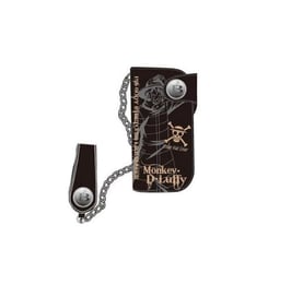 ワンピース チェーン付きウォレット ルフィ ホワイト/ブラック2色 OP-1951