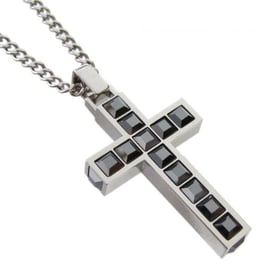 [スワロフスキー] SWAROVSKI ミッドナイトクロス ペンダント メンズライン 1068066【並行輸入品】