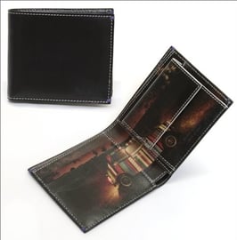 ポールスミス メンズ 小銭入れ付 二つ折り財布 ブラック/ミニクーパー/マルチストライプ AJXA 1033 W546（並行輸入品）