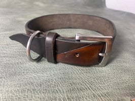 Halsband "schwarze Flamme"