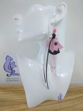 VENDUES ! Boucles d'oreille COTINES modèle GUILLEMETTE