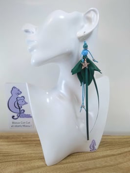 VENDUES ! Boucles d'oreille COTINES modèle n°12 (ou votre prénom ?)