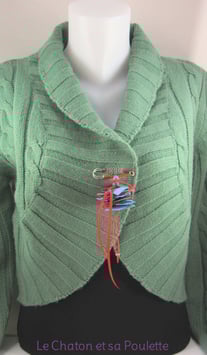 Broche COTINES modèle n°25 (ou votre prénom ?)