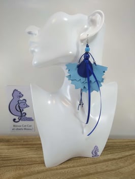 VENDUES ! Boucles d'oreille COTINES modèle MICHELLE