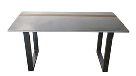 Beton Tisch Esstisch modern minimalistisch Esszimmer Design
