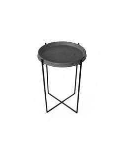 OKED Beton Beistelltisch Tisch Esstisch modern minimalistisch Wohnzimmertisch Design