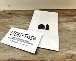 LICHT-TÜTE | Häuschen