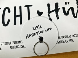 LICHT-HÜLLE | SANTA please stop here