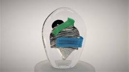 Murano Glass Sculpture GRANITE