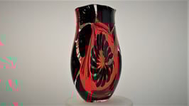 Murano Glass Vase FIREBIRD