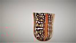 Murano Glass Vase CURLY