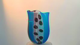 Murano Glass Vase FISHERMAN