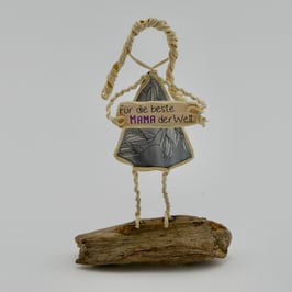 Beste Mama der Welt aus Papierdraht