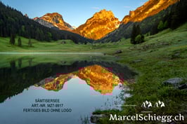 Leinwandbild-Sämtisersee Art.-Nr. MZ7-9917