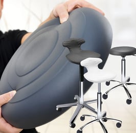 Rollhocker + Stehhilfe „Super“