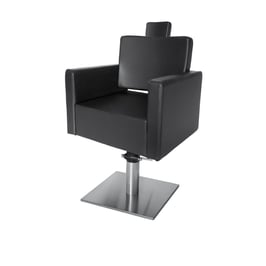 Bedienungsstuhl „Monaco“  Rückenlehne verstellbar mit Pumpe und Nackenstütze