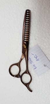 562 Haarscheren Set  5.5" + Effilier farbig