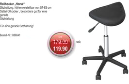 Rollhocker „Horse“