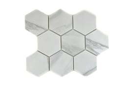 Mosaico Esagoni BIG BIANCO CARRARA