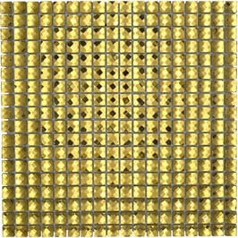 Mosaico 15mm in Vetro Cristallo Gold