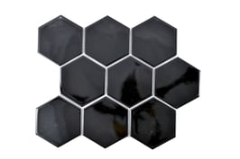 Mosaico Esagoni BIG NERO LUC