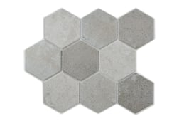 Mosaico Esagoni BIG CEMENTO LUC