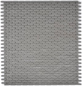 Mosaico Kuba BRICK 5/10 mm GRIGIO