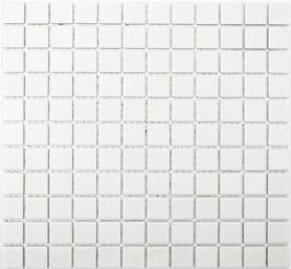 Mosaico 25mm Antiscivolo BIANCO