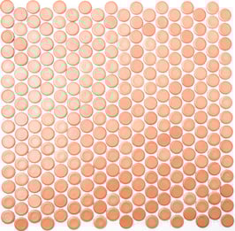 Mosaico Bottone TERRACOTTA MAT