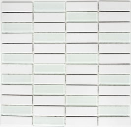 Mosaico PURO NEVE VETRO 22/73 MAT