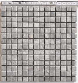 6,36 mq Mosaico 23mm MARMO GRIGIO ANTICATO