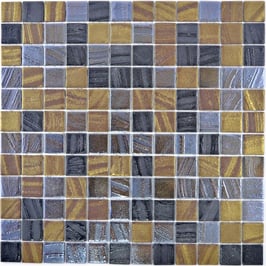 Mosaico ECO MOS 25/25 mm MIX BRUNO ONDA
