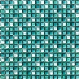 Mosaico Glitter Verde