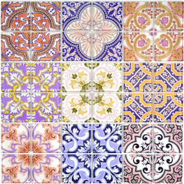 Mosaico Patchwork Spagna