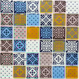 Mosaico Patchwork Primavera