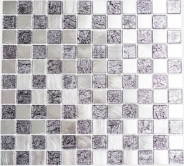 Mosaico 25mm in Alluminio Mix Silver