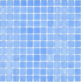 MOSAICO PURO POOL AZUL TURCHESE 25mm