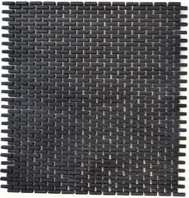 Mosaico Kuba BRICK 5/10 mm NERO