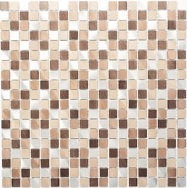 Mosaico 15mm in Alluminio Mix Hot